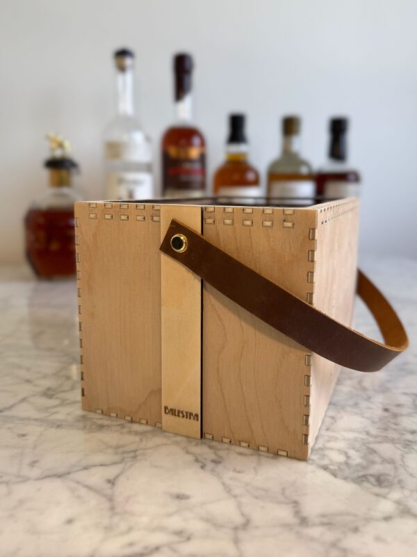 Personalized Balestra - Custom Engraved Whisky Glass Travel Case - Image 5