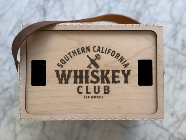 Personalized Balestra - Custom Engraved Whisky Glass Travel Case - Image 2