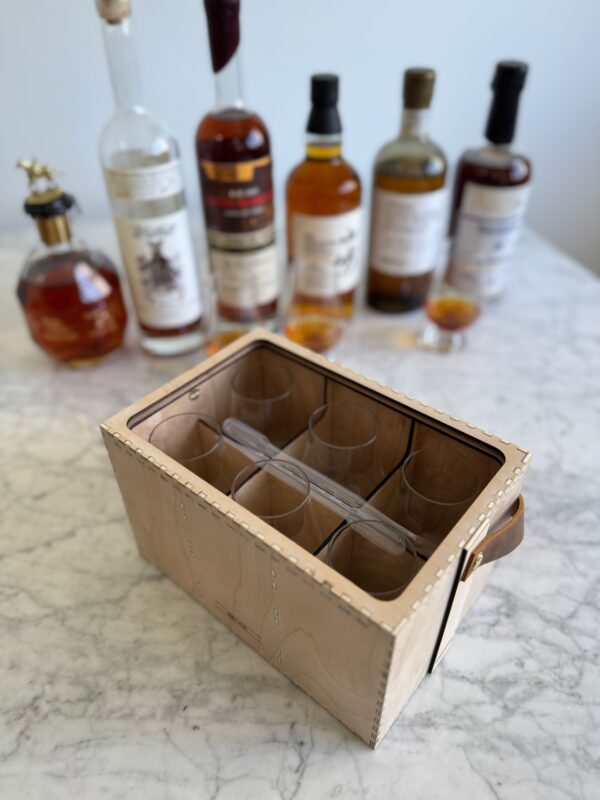 Personalized Balestra - Custom Engraved Whisky Glass Travel Case - Image 8